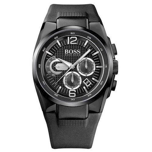 Image of Hugo Boss IP Sort Quartz Herre ur, model 1512736